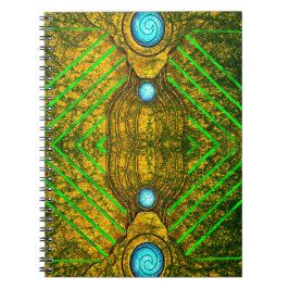 Caderno Espiral Tomo Místico Antigo de Feitiços Mágicos & Poções I