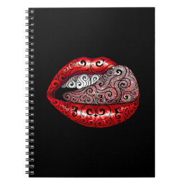 Caderno Espiral Tongue do Precioso giratório