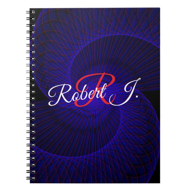 Caderno Espiral Top Down Dual Funnel Geometric Spiral Notebook (Frente)