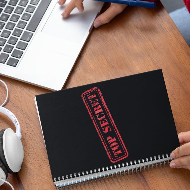 Caderno Espiral Top Secret Notebook (Criador carregado)