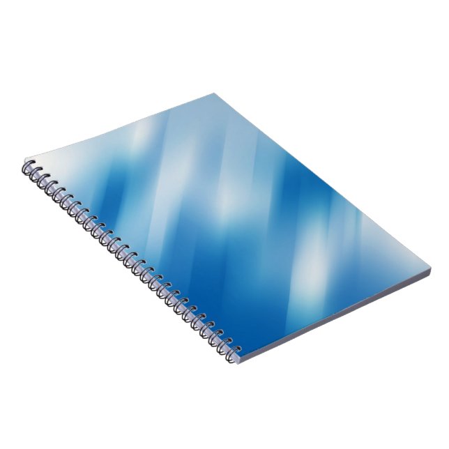 Caderno Espiral Topaz azul (Lado Direito)