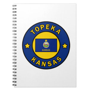 Caderno Espiral Topeka Kansas