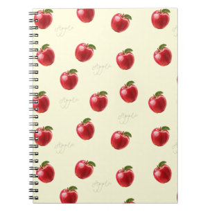 Caderno Espiral Tornar Maçãs Atraentes