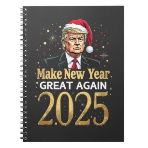 Caderno Espiral Tornar o Excelente do Ano Novo novamente a inaugur
