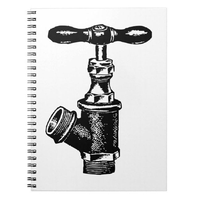 Caderno Espiral Torneira (Frente)