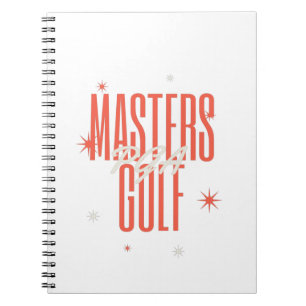 Caderno Espiral torneiro pga