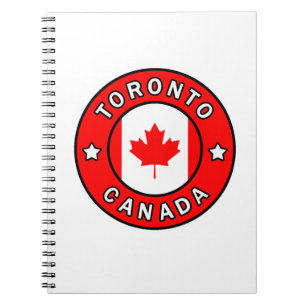 Caderno Espiral Toronto Canadá