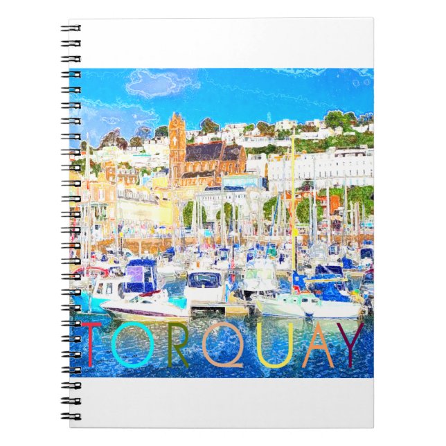 Caderno Espiral Torquay (Frente)