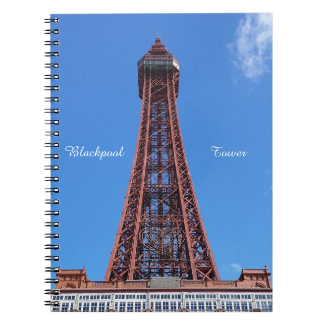 Caderno Espiral Torre Blackpool (Frente)
