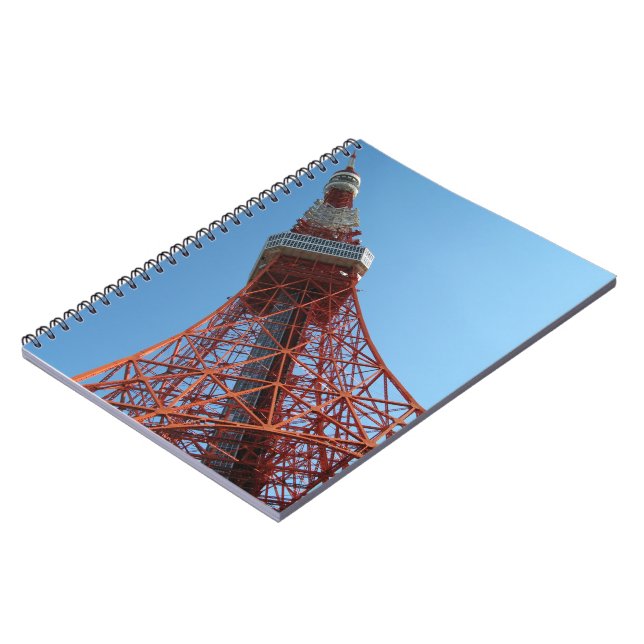 Caderno Espiral Torre de Tóquio 東 京 タ ワ ー (Left Side)