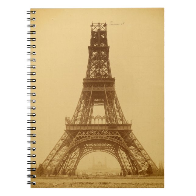 Caderno Espiral Torre Eiffel (Frente)