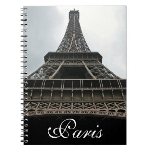 Caderno Espiral Torre Eiffel Paris, France