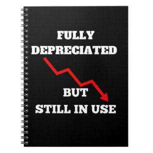 Caderno Espiral Totalmente depreciado, mas ainda em uso