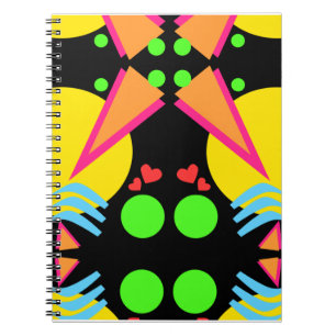 Caderno Espiral Totalmente os anos 80 da nova onda