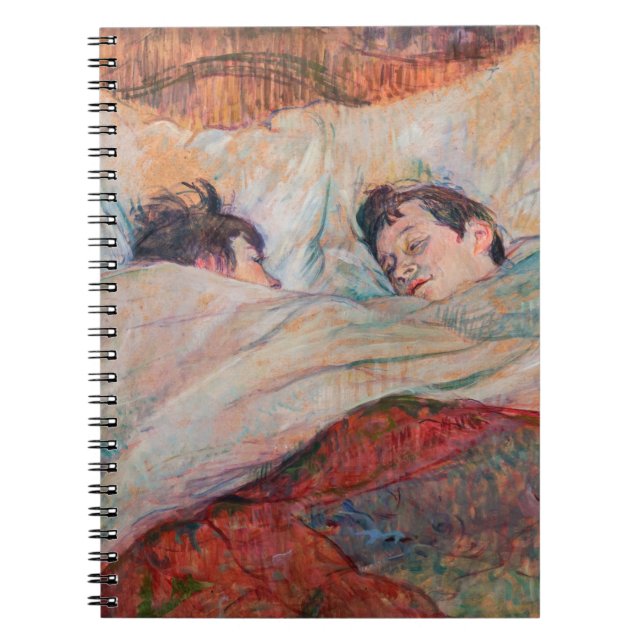 Caderno Espiral Toulouse-Lautrec - A Cama (Frente)