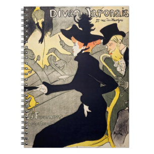 Caderno Espiral Toulouse-Lautrec - Divan Japonês