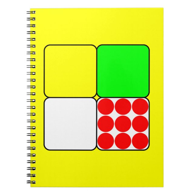 Caderno Espiral Tour de France Jerseys 3 Yellow (Frente)