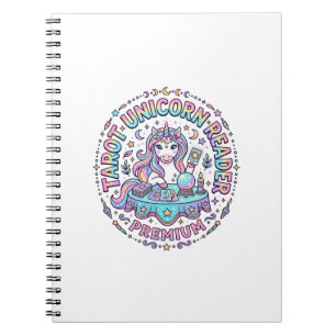 Caderno Espiral Touro Tarot Leitor de Touro Impressão Engraçada Pr