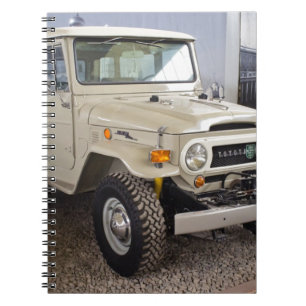 Caderno Espiral Toyota Land Cruiser BJ40