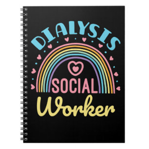 Caderno Espiral Trabalhador social em diálise LCSW renal