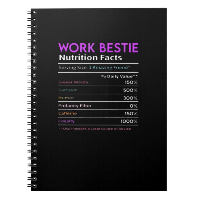 Caderno Espiral Trabalho Bestie Essencial (Frente)