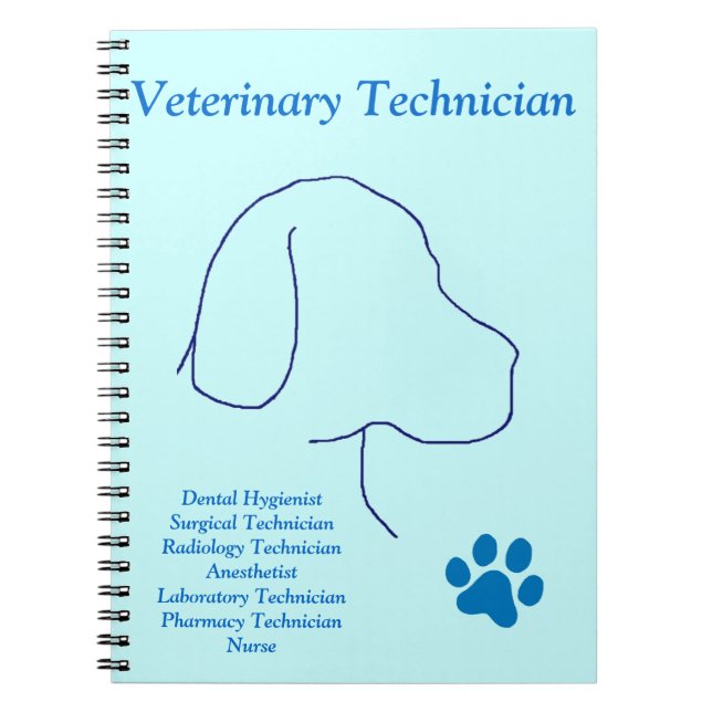 Caderno Espiral Trabalhos Técnico-Múltiplos veterinários (Frente)