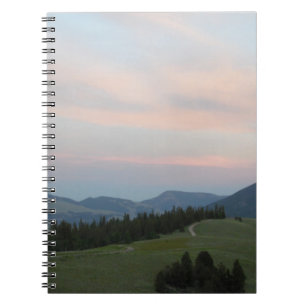 Caderno Espiral Traços através das montanhas
