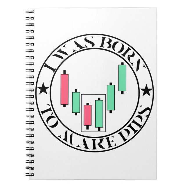 Caderno Espiral Trade Design | Bullish pattern | Pips (Frente)