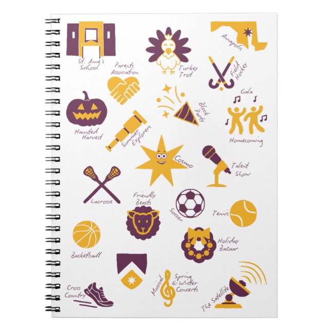 Caderno Espiral Traditions (Frente)