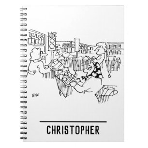 Caderno Espiral Tráfego de gerenciamento de tráfego em um supermer