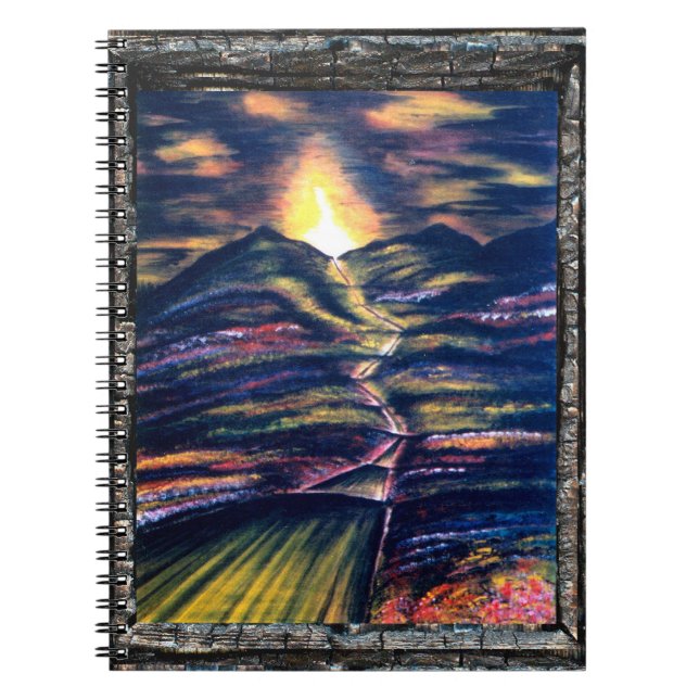 Caderno Espiral Trajeto da vida (Frente)