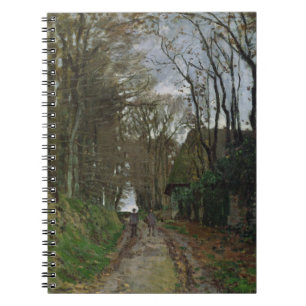 Caderno Espiral Trajeto de Claude Monet em Normandy