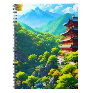 Caderno Espiral Tranquilidade Imperial: Abraço da Natureza