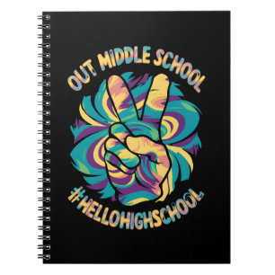 Caderno Espiral Tranquilize o centro de atenção do Segundo grau