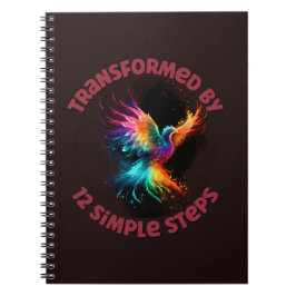 Caderno Espiral Transformado por 12 etapas simples