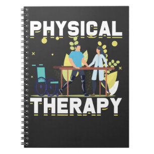 Caderno Espiral Tratamento Físico Trabalho Fisioterapia Ocupaçã