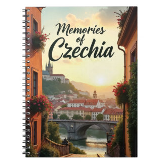Caderno Espiral Travel Journal Czechia