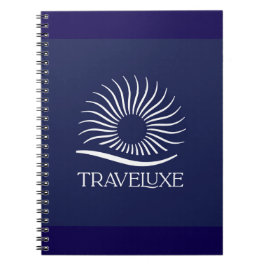 Caderno Espiral Traveluxe Logo Notebook