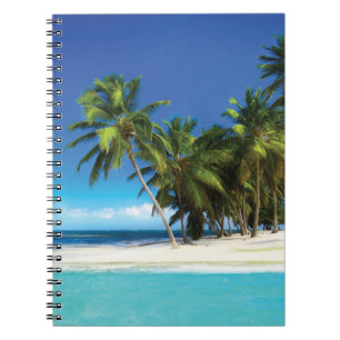 Caderno Espiral Travesseiro decorativo de praia exótico