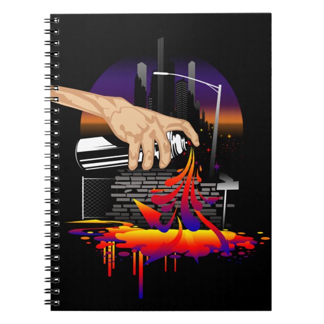 Caderno Espiral Trazido Para A Vida (Frente)