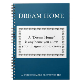 Caderno Espiral Trecho do Dream Home - Design 3