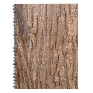 Caderno Espiral tree bark