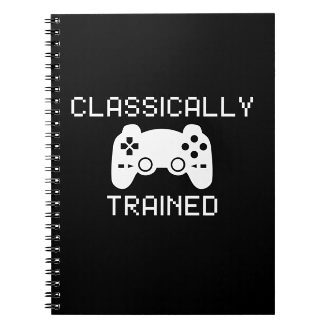 CADERNO ESPIRAL TREINADO CLASSICAMENTE (Frente)