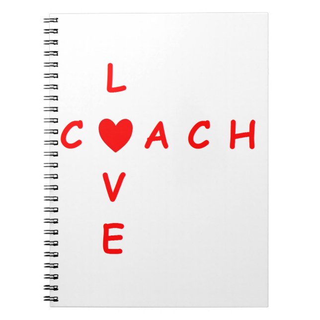 Caderno Espiral treinador de amor (Frente)