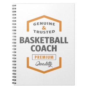 Caderno Espiral Treinador de Basquete