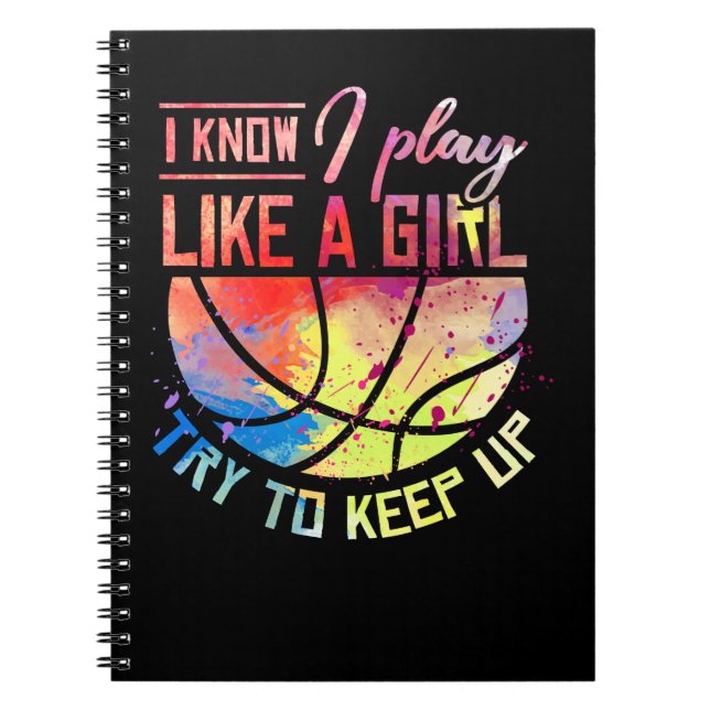 Caderno Espiral Treinador De Basquete Eu Sei Que Eu Toco Como Uma  (Frente)