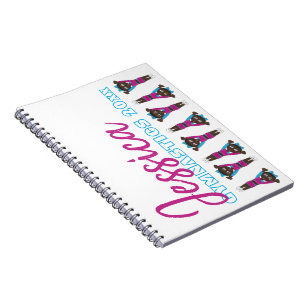 Caderno Espiral Treinador de ginástica Personalizado para Gymnast
