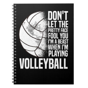 Caderno Espiral Treinamento para jogadores de voleibol