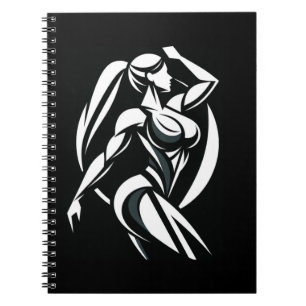 Caderno Espiral Treinamento Personalizado de Fitness para Mulheres