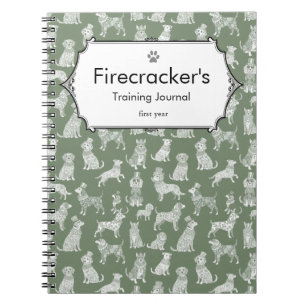 Caderno Espiral Treinamento Personalizado de Puppia com Oferta de